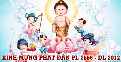 Kính mừng Phật đản PL 2556 - DL 2012