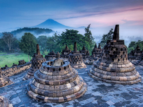 Kết quả hình ảnh cho Đền Borobudur