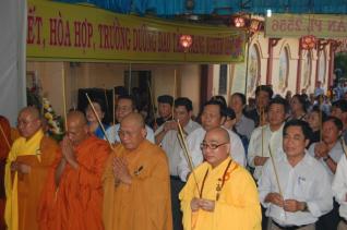 Cà Mau: Trang nghiêm trọng thể tổ chức Đại Lễ Phật Đản Phật lịch 2556