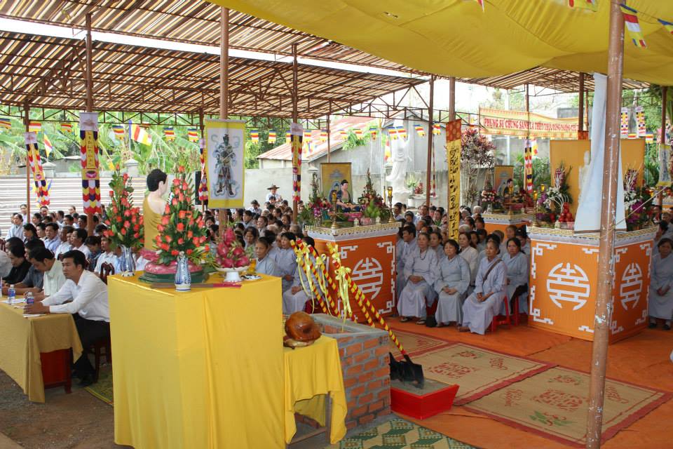 ĐăkLăk: Chùa Phổ Đà Đặt Đá Đại Trùng Tu Ngôi Phạm Vũ