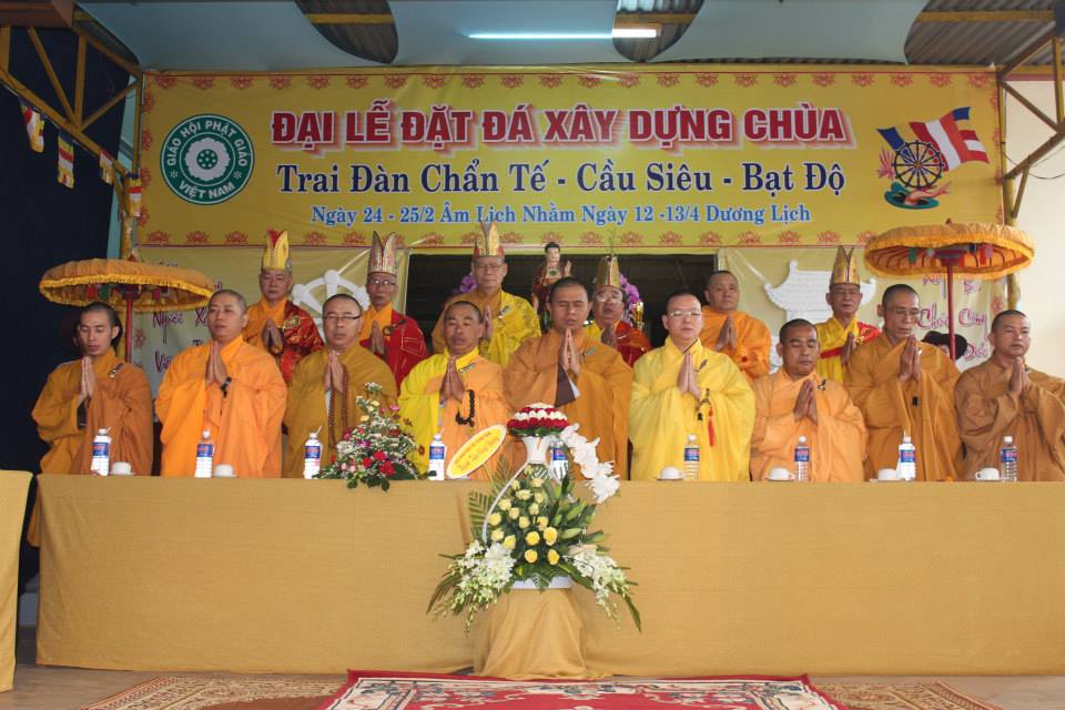 ĐăkLăk: Chùa Phổ Đà Đặt Đá Đại Trùng Tu Ngôi Phạm Vũ