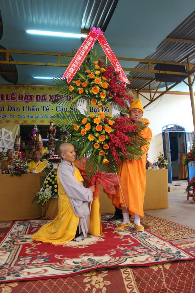 ĐăkLăk: Chùa Phổ Đà Đặt Đá Đại Trùng Tu Ngôi Phạm Vũ