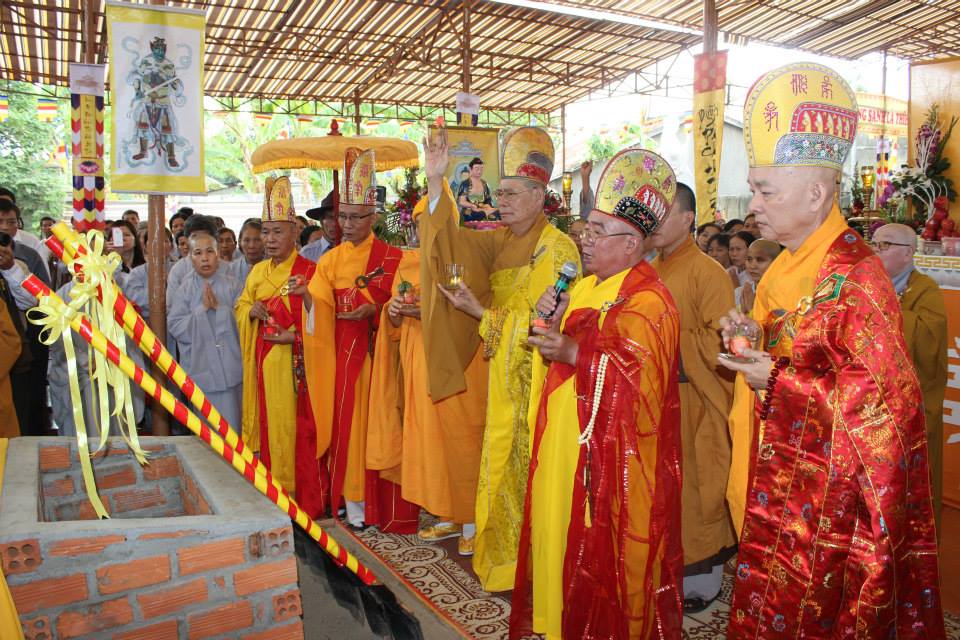 ĐăkLăk: Chùa Phổ Đà Đặt Đá Đại Trùng Tu Ngôi Phạm Vũ