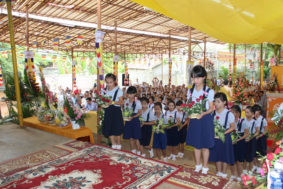ĐăkLăk: Chùa Phổ Đà Đặt Đá Đại Trùng Tu Ngôi Phạm Vũ