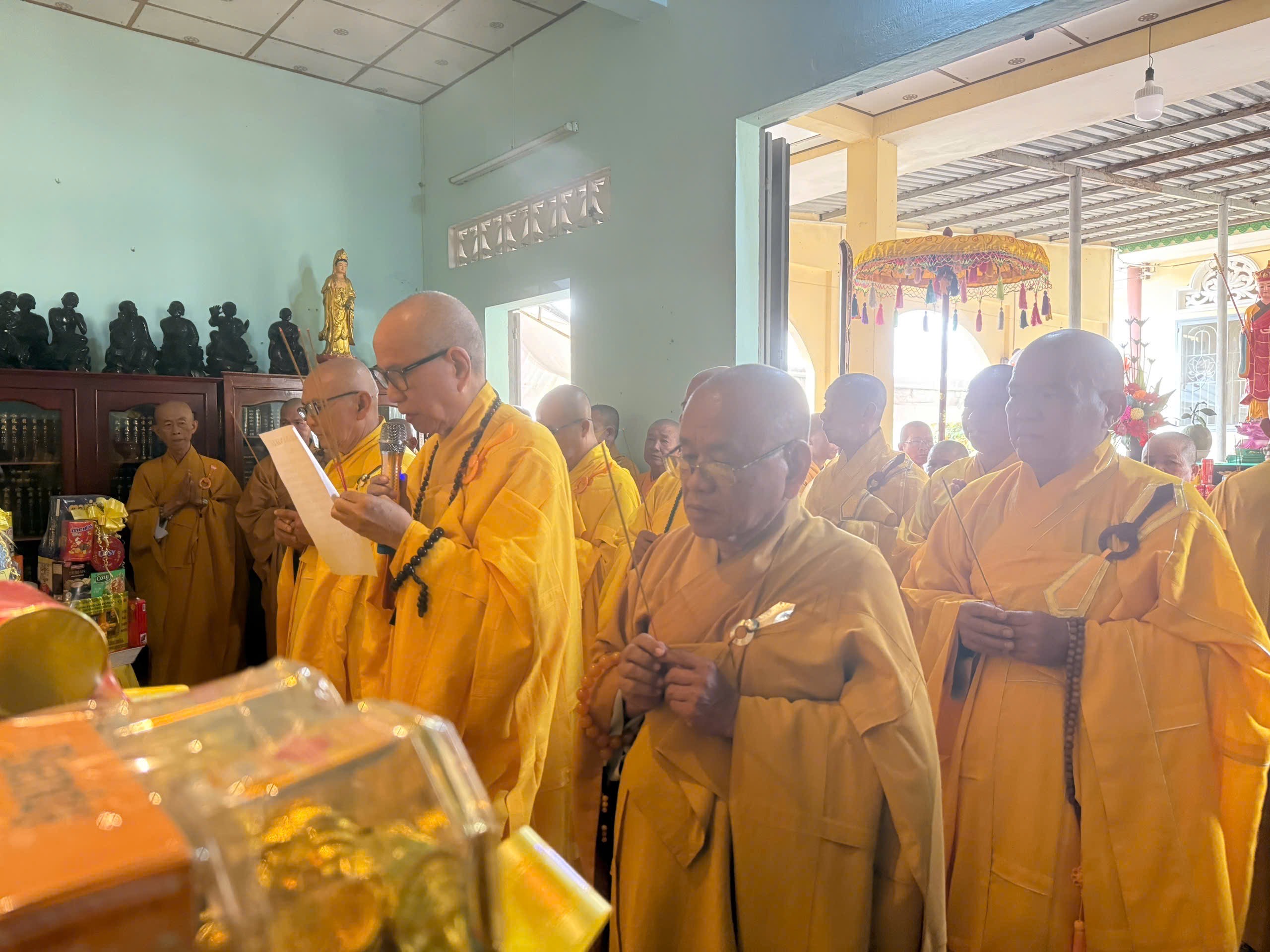 Húy Nhật Lần Thứ 15 Cố Đại Lão Hòa Thượng thượng Đồng hạ Huy