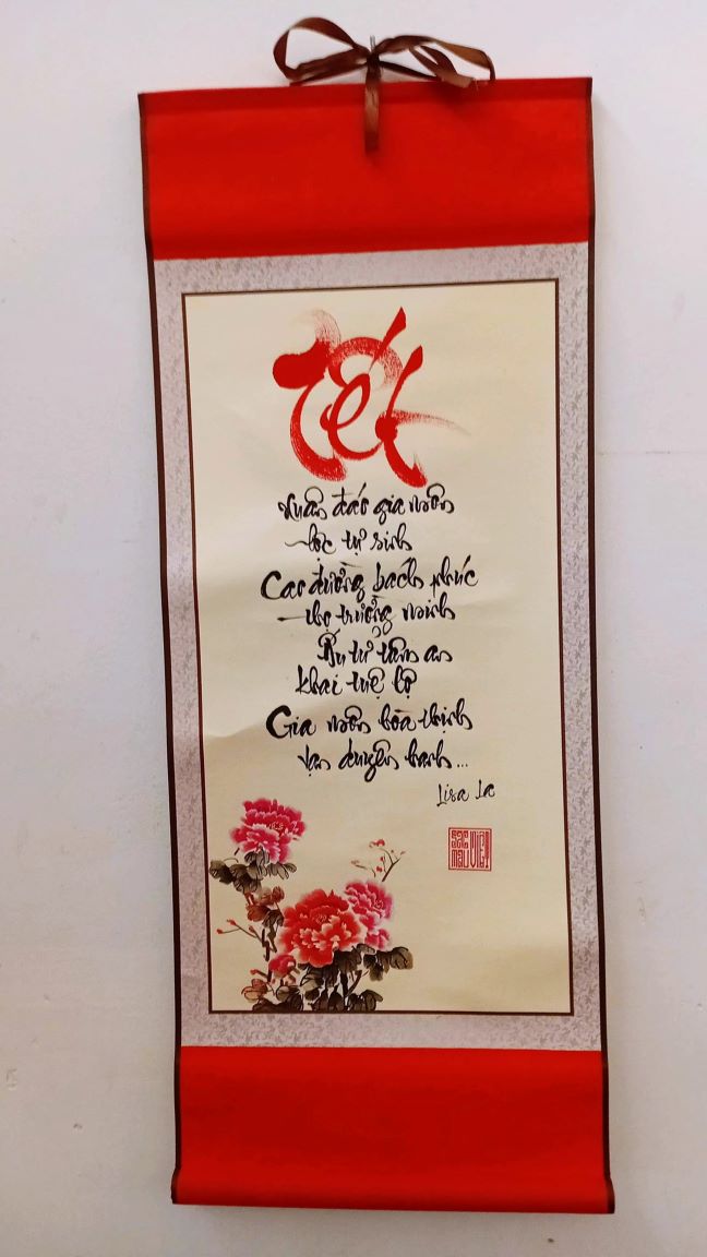 Tứ cú lục bát "Nghinh Tân Xuân"