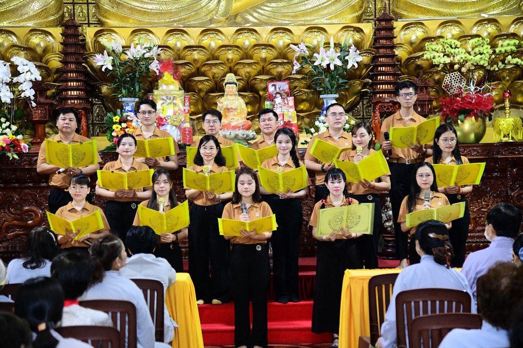 TP.HCM: Thượng tọa Thích Quang Thạnh giảng “Tu trong từng niệm” tại Khóa tu Ngày An Lạc chùa Giác Ngộ 