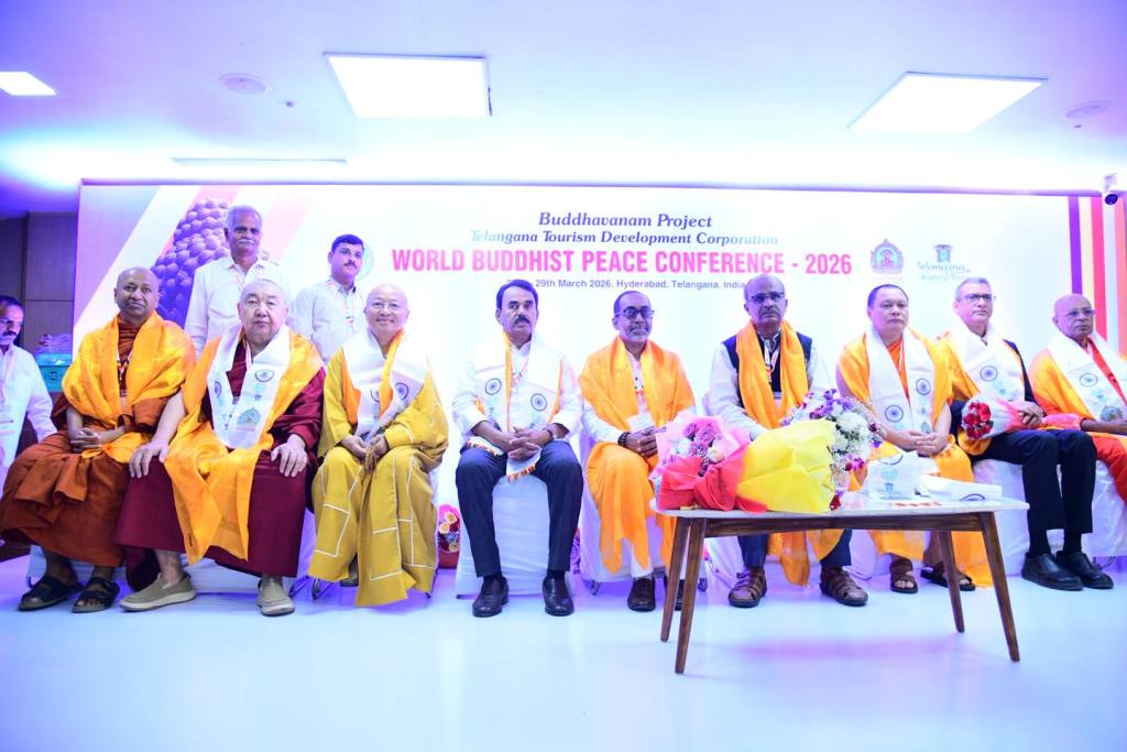 ẤN ĐỘ: KHAI MẠC HỘI NGHỊ PHẬT GIÁO THẾ GIỚI VÌ HÒA BÌNH 2026 TẠI HYDERABAD