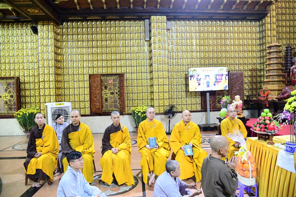 TRANG NGHIÊM LỄ TƯỞNG NIỆM THÂN MẪU THƯỢNG TỌA THÍCH NHẬT TỪ TẠI CHÙA GIÁC NGỘ