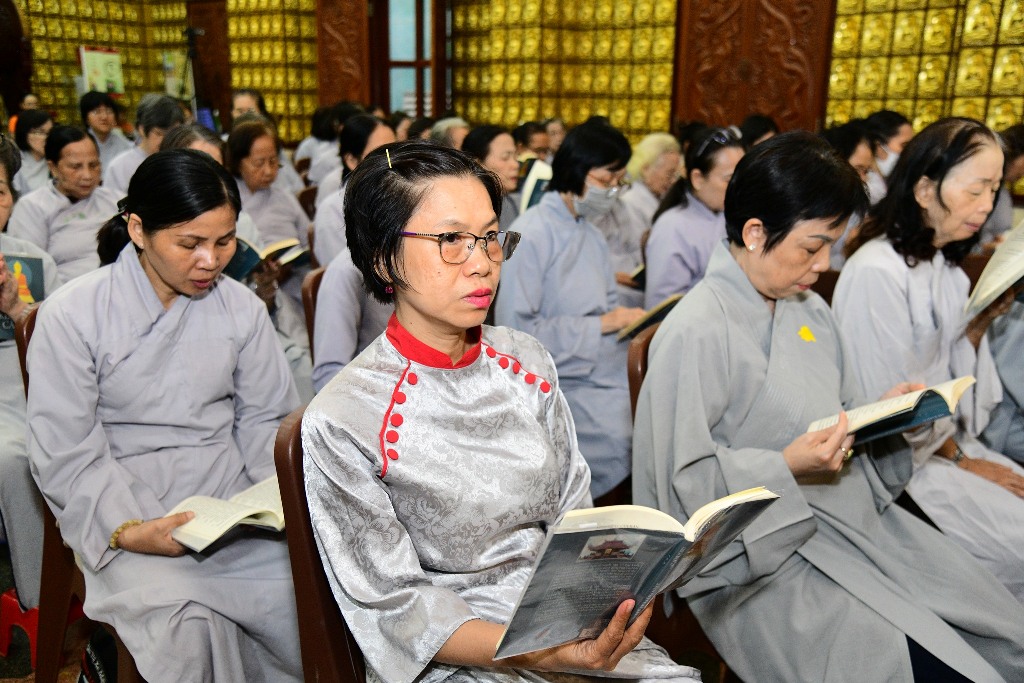 TP.HCM: Thượng tọa Thích Quang Thạnh giảng “Tu trong từng niệm” tại Khóa tu Ngày An Lạc chùa Giác Ngộ 