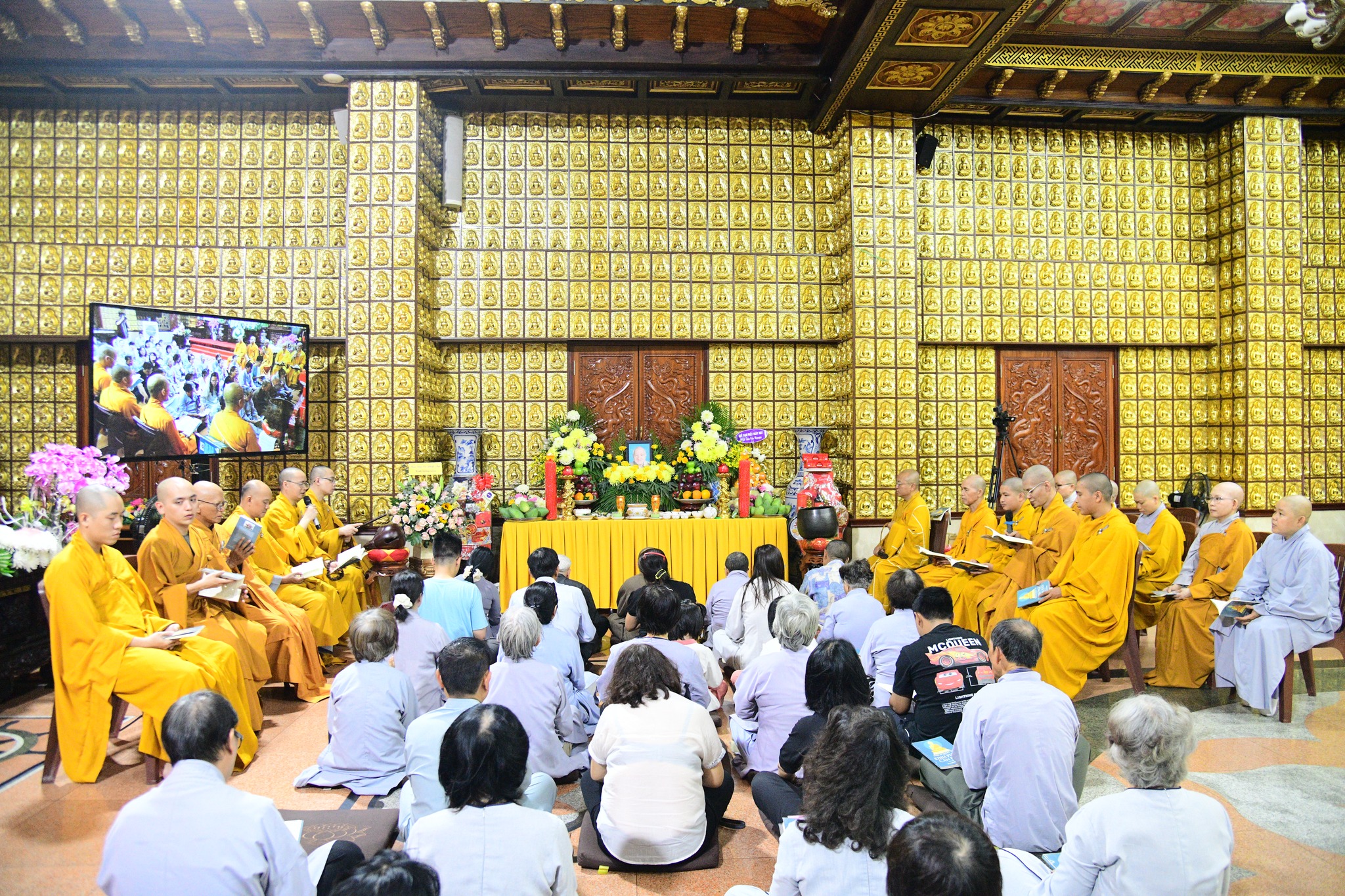 CHÙA GIÁC NGỘ: TRANG NGHIÊM LỄ TƯỞNG NIỆM CỤ ÔNG TRẦN NGỌC ANH - THÂN SINH CỦA TT. THÍCH NHẬT TỪ