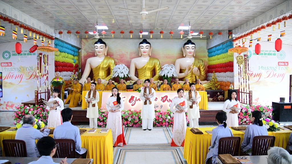 KHAI MẠC KHÓA TU “PHƯƠNG TRỜI THONG DONG” LẦN 9: GIEO DUYÊN XUẤT GIA, MỞ LỐI AN LẠC