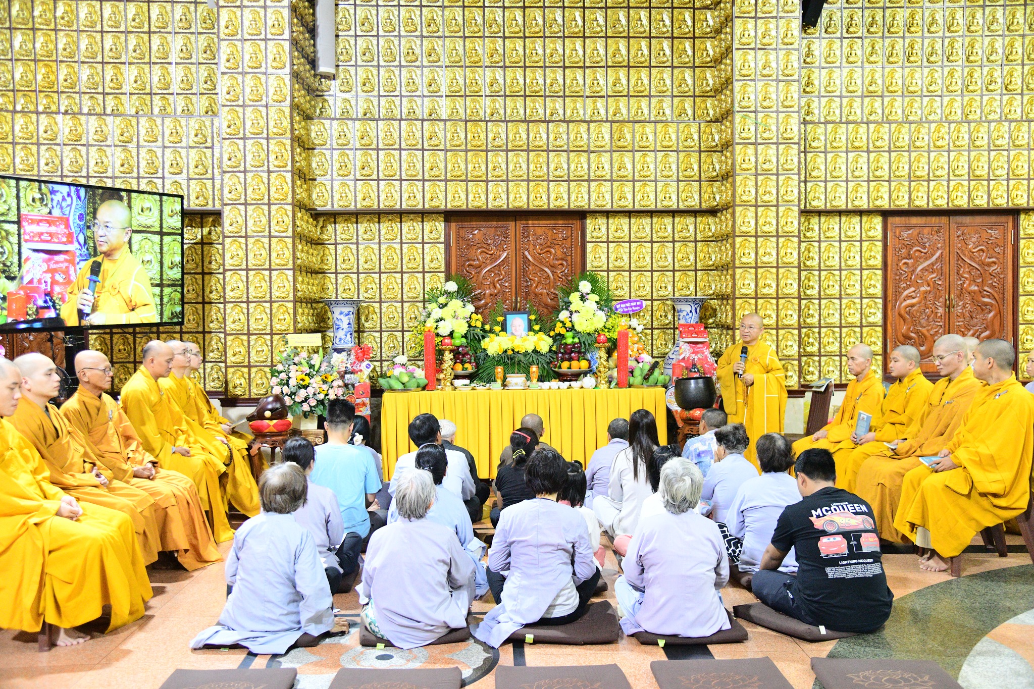 CHÙA GIÁC NGỘ: TRANG NGHIÊM LỄ TƯỞNG NIỆM CỤ ÔNG TRẦN NGỌC ANH - THÂN SINH CỦA TT. THÍCH NHẬT TỪ