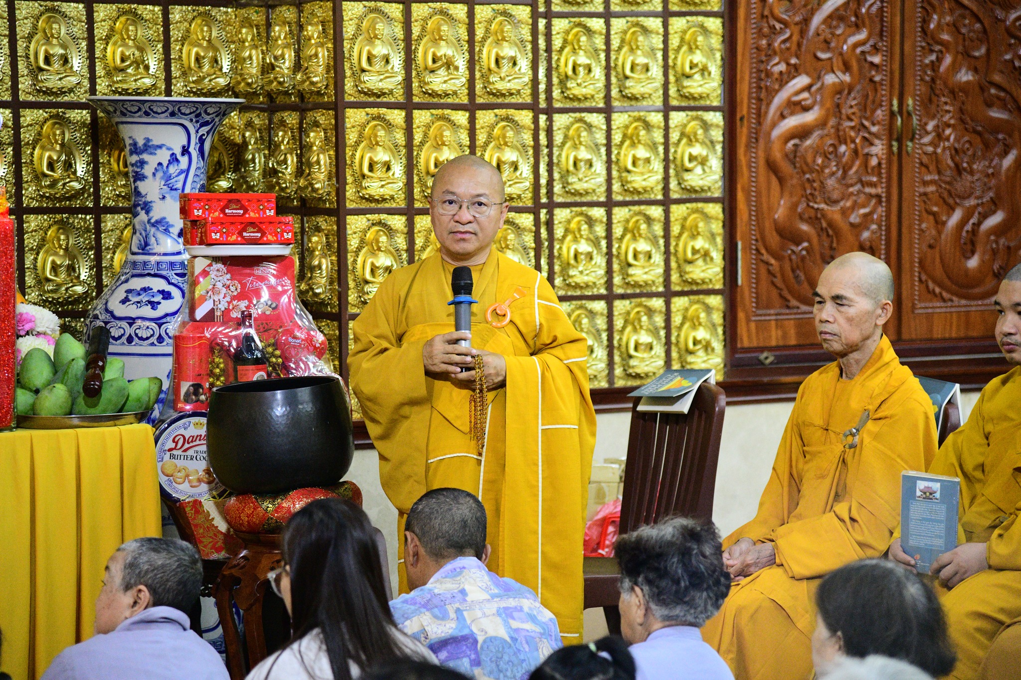 CHÙA GIÁC NGỘ: TRANG NGHIÊM LỄ TƯỞNG NIỆM CỤ ÔNG TRẦN NGỌC ANH - THÂN SINH CỦA TT. THÍCH NHẬT TỪ