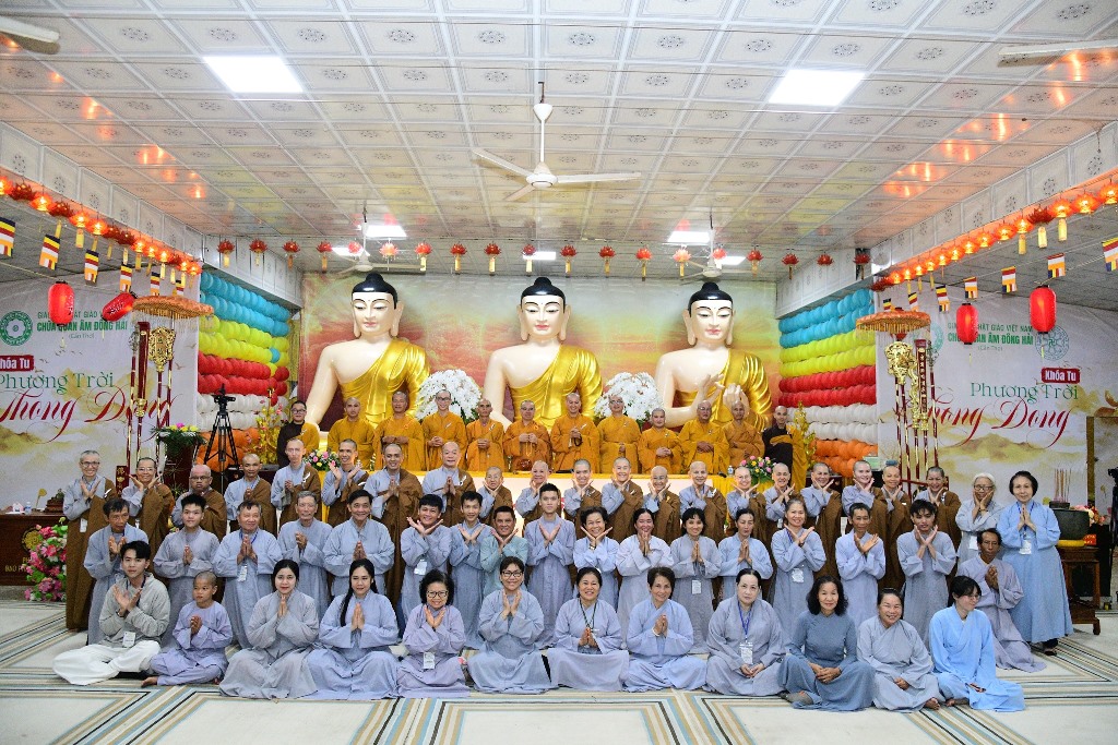 LỄ SÁM HỐI TOÀN THỂ TẠI CHÙA QUAN ÂM ĐÔNG HẢI