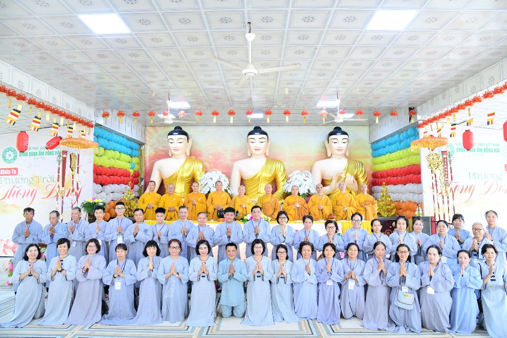 KHAI MẠC KHÓA TU “PHƯƠNG TRỜI THONG DONG” LẦN 9: GIEO DUYÊN XUẤT GIA, MỞ LỐI AN LẠC