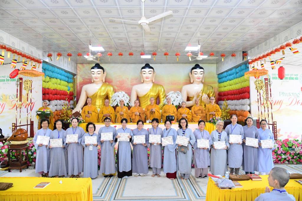 KHÉP LẠI KHÓA TU “PHƯƠNG TRỜI THONG DONG” LẦN 9: ĐỌNG LẠI YÊU THƯƠNG, MỞ RA HÀNH TRÌNH MỚI