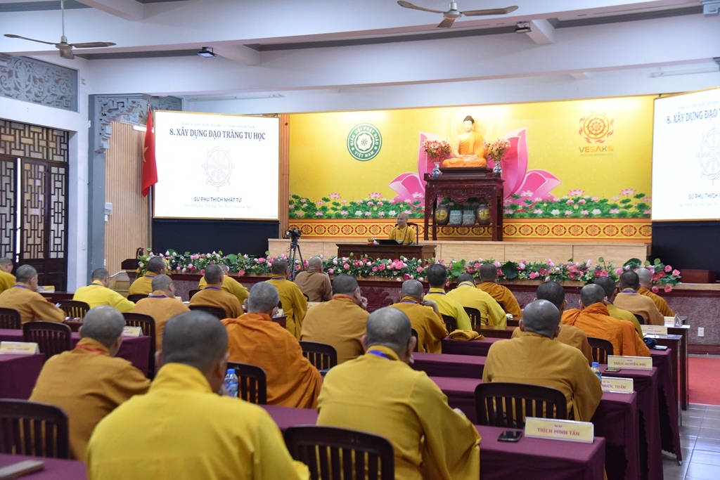 TT. THÍCH NHẬT TỪ: XÂY DỰNG ĐẠO TRÀNG TU HỌC VỮNG MẠNH TRÊN NỀN TẢNG CHÁNH PHÁP