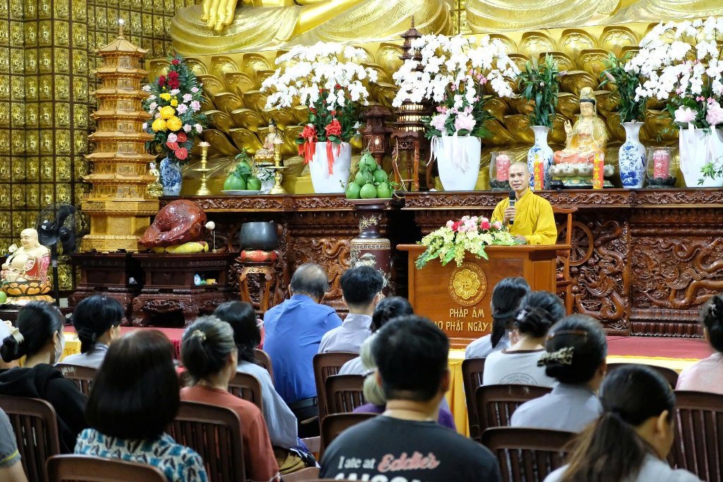 ĐẠI ĐỨC THÍCH TUỆ NHẬT CHIA SẺ CHỦ ĐỀ “CHUYỂN HÓA LỖI LẦM” TẠI KHÓA TU NGÀY AN LẠC