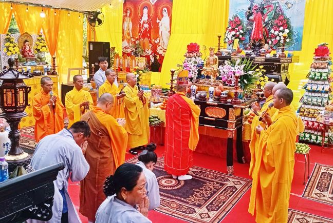 Khánh Hòa: Lễ húy nhật Tổ khai sơn  & tưởng niệm tri ân chư tôn đức trụ trì, các bậc tiền nhân hữu công  tại chùa Thiên Phước - Xã Diên Điền 