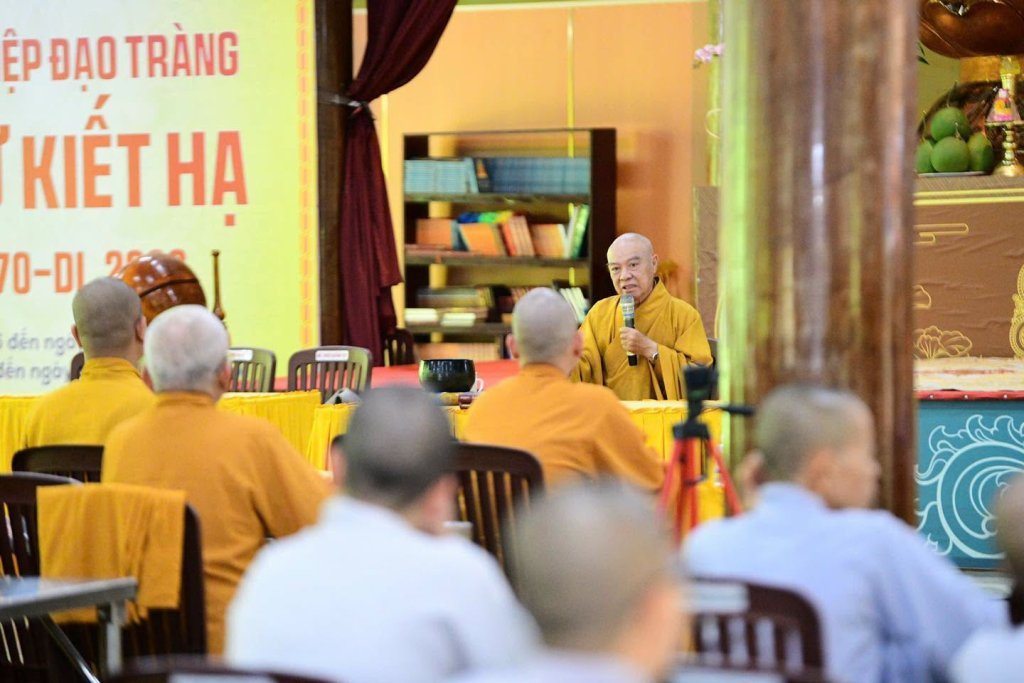 HT. THÍCH NHỰT HỶ: AN CƯ KIẾT HẠ LÀ MẠCH NGUỒN NUÔI LỚN ĐẠO LỰC TĂNG ĐOÀN