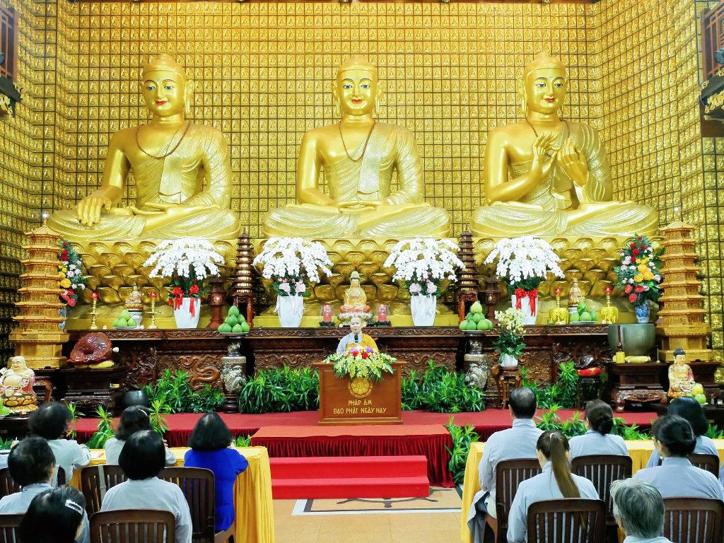 "HỌC PHẬT MỚI HẾT NGU, CÓ TU MỚI HẾT KHỔ": THÔNG ĐIỆP THỨC TỈNH TỪ NI SƯ NHƯ LAN TẠI CHÙA GIÁC NGỘ