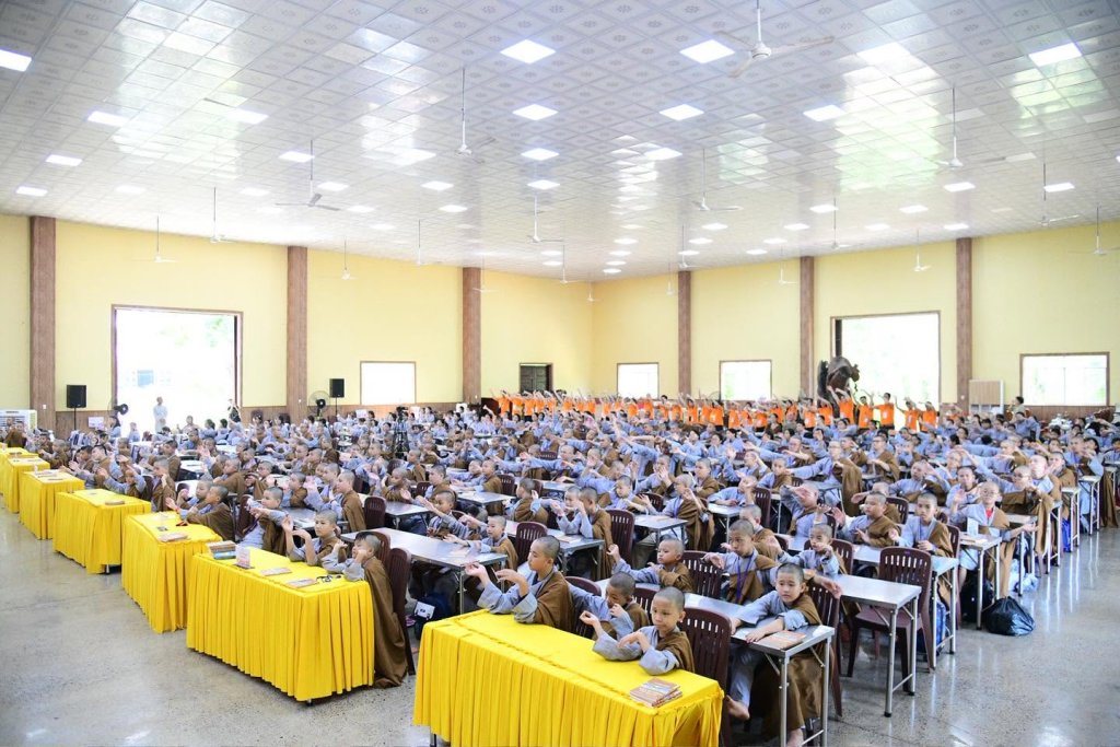 BẾ MẠC KHÓA TU XUẤT GIA BÁO HIẾU LẦN 5, KHÉP LẠI HÀNH TRÌNH TU HỌC Ý NGHĨA