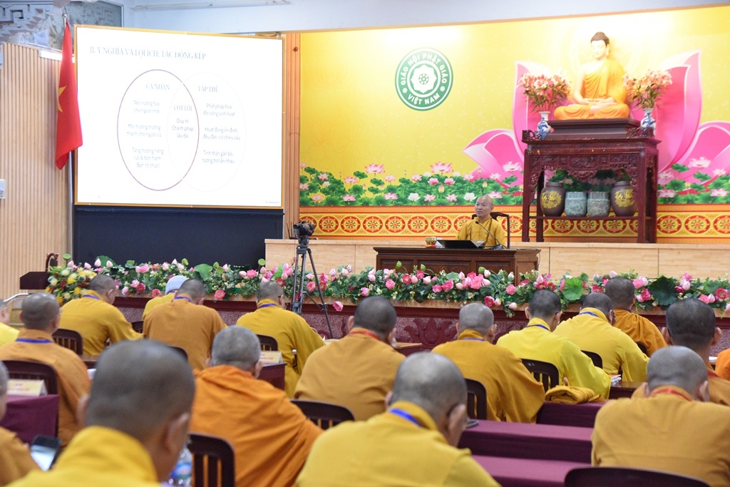 TT. THÍCH NHẬT TỪ: XÂY DỰNG ĐẠO TRÀNG TU HỌC VỮNG MẠNH TRÊN NỀN TẢNG CHÁNH PHÁP