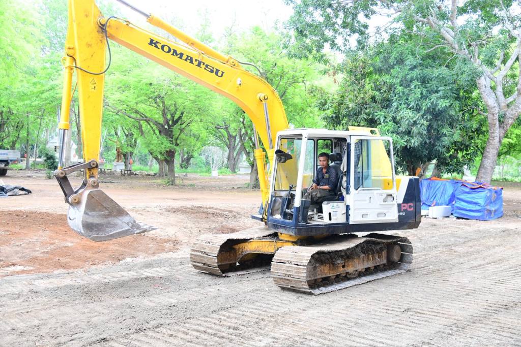 THẦY NHẬT TỪ CÙNG BAN LÃNH ĐẠO ĐẠO TRÀNG ĐẠO PHẬT NGÀY NAY KIỂM TRA TIẾN ĐỘ THI CÔNG TĂNG XÁ CHÙA GIÁC NGỘ (XÃ ĐẤT ĐỎ, TP.HCM)