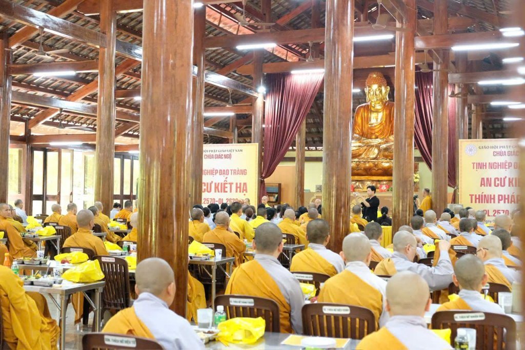 ĐẠO TRÀNG ĐẠO PHẬT NGÀY NAY CÚNG DƯỜNG TRƯỜNG HẠ CHÙA GIÁC NGỘ - ĐẤT ĐỎ (TP.HCM)
