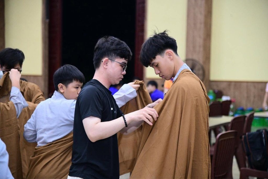 Hơn 300 khóa sinh đã chính thức trở về Chùa Giác Ngộ Đất Đỏ để tham dự Khóa Tu Xuất Gia Báo Hiếu lần thứ 5