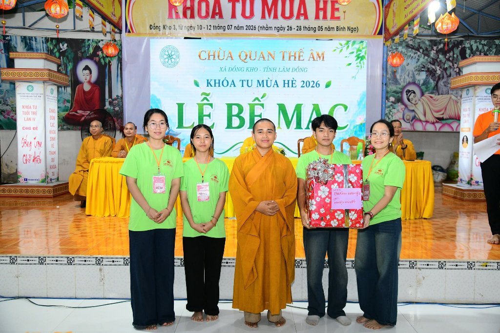KHÉP LẠI KHÓA TU MÙA HÈ 2026: GIEO HẠT GIỐNG HIẾU HẠNH SAU BA NGÀY TU HỌC