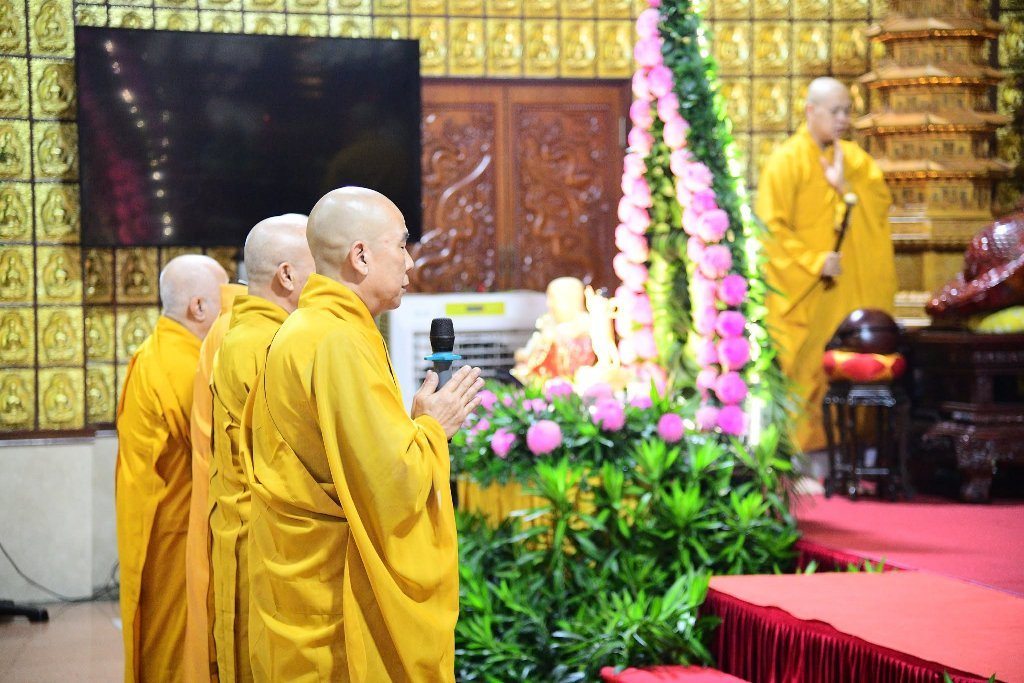 TP.HCM: HƠN 70 HÀNH GIẢ TÁC PHÁP AN CƯ KIẾT HẠ TẠI CHÙA GIÁC NGỘ