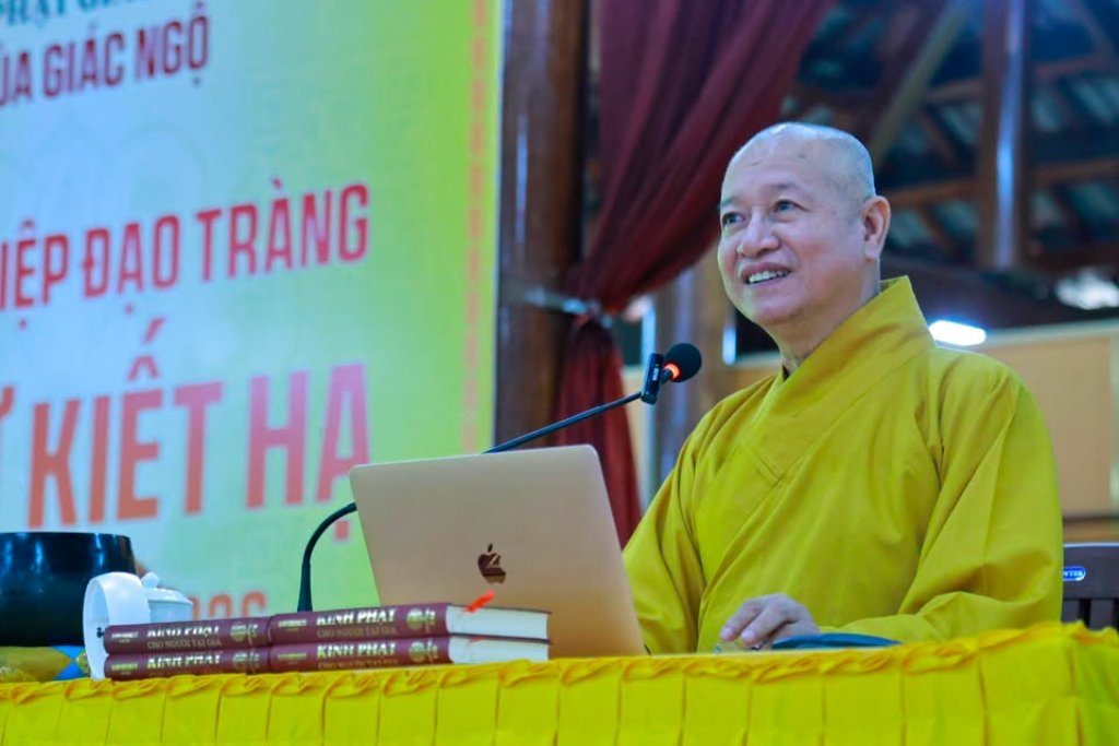 TT.TS. Thích Trí Định Chia Sẻ Pháp Thoại Tại Trường Hạ Chùa Giác Ngộ (xã Đất Đỏ, TP. HCM)