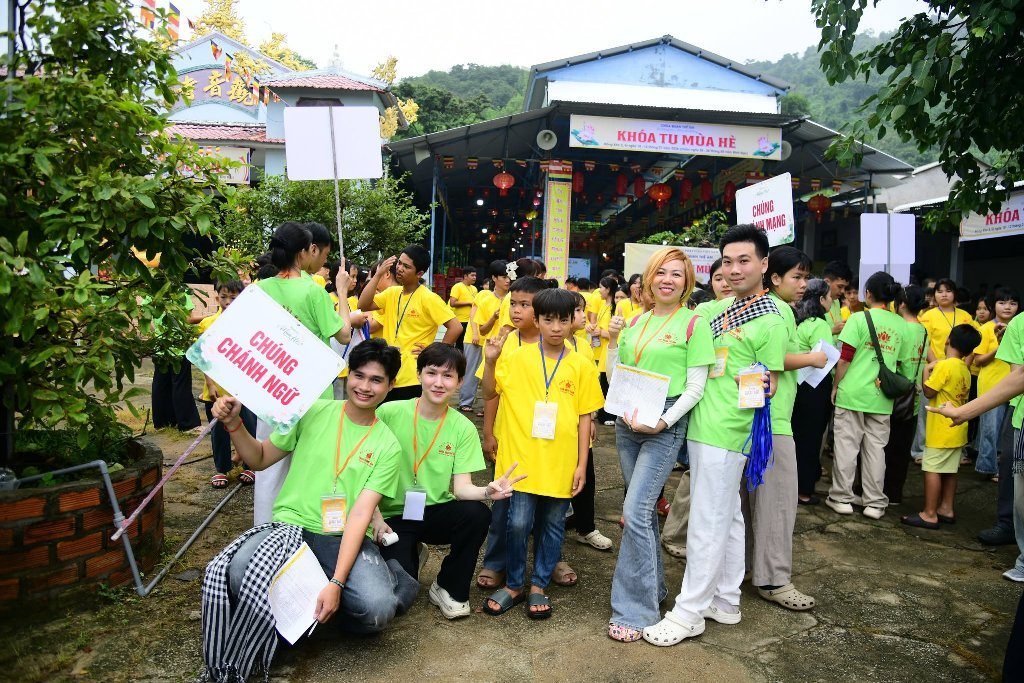 RỘN RÀNG CÔNG TÁC CHUẨN BỊ KHÓA TU MÙA HÈ “SỐNG TRỌN CHỮ HIẾU” LẦN IV TẠI CHÙA QUAN THẾ ÂM
