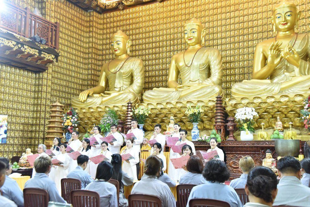 Lễ Quy Y Tam Bảo Tại Chùa Giác Ngộ: Bước Ngoặt Tâm Linh Và Lời Dặn Dò Từ Xa Của Thượng Tọa Thích Nhật Từ