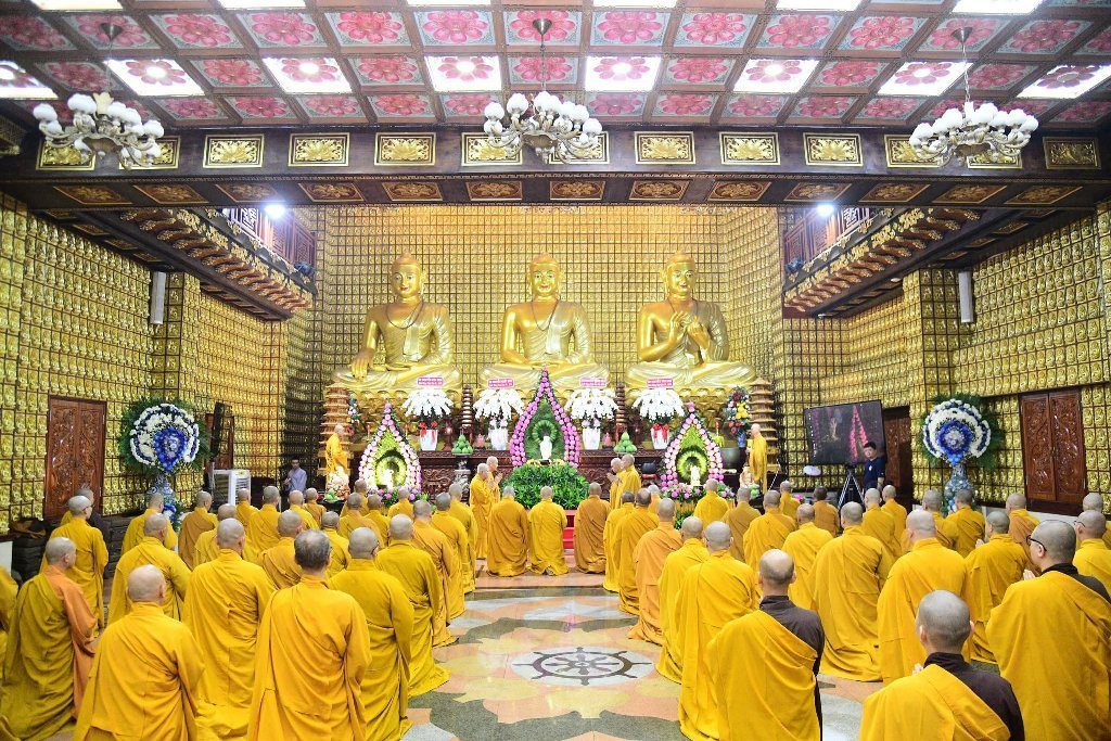 TP.HCM: HƠN 70 HÀNH GIẢ TÁC PHÁP AN CƯ KIẾT HẠ TẠI CHÙA GIÁC NGỘ