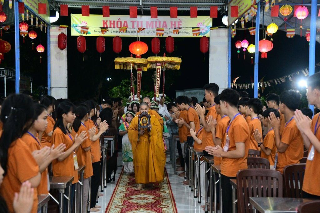CHÙA QUAN THẾ ÂM: KHAI MẠC KHÓA TU MÙA HÈ 2026 - GIEO HẠT GIỐNG HIẾU HẠNH CHO TUỔI TRẺ