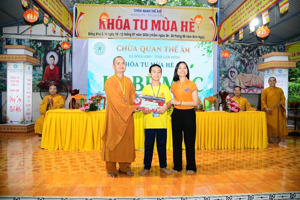KHÉP LẠI KHÓA TU MÙA HÈ 2026: GIEO HẠT GIỐNG HIẾU HẠNH SAU BA NGÀY TU HỌC