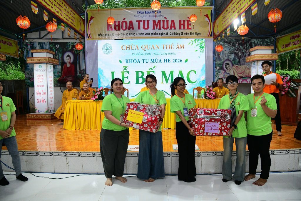 KHÉP LẠI KHÓA TU MÙA HÈ 2026: GIEO HẠT GIỐNG HIẾU HẠNH SAU BA NGÀY TU HỌC