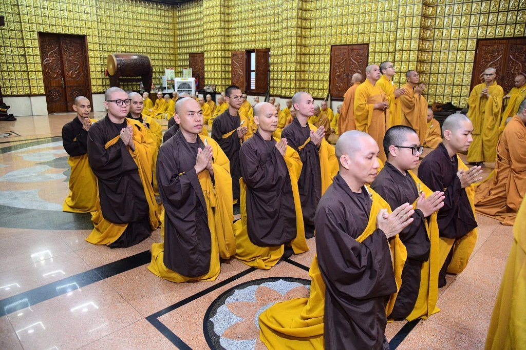 TP.HCM: HƠN 70 HÀNH GIẢ TÁC PHÁP AN CƯ KIẾT HẠ TẠI CHÙA GIÁC NGỘ