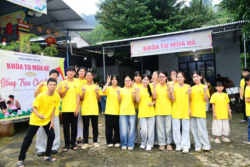 RỘN RÀNG CÔNG TÁC CHUẨN BỊ KHÓA TU MÙA HÈ “SỐNG TRỌN CHỮ HIẾU” LẦN IV TẠI CHÙA QUAN THẾ ÂM
