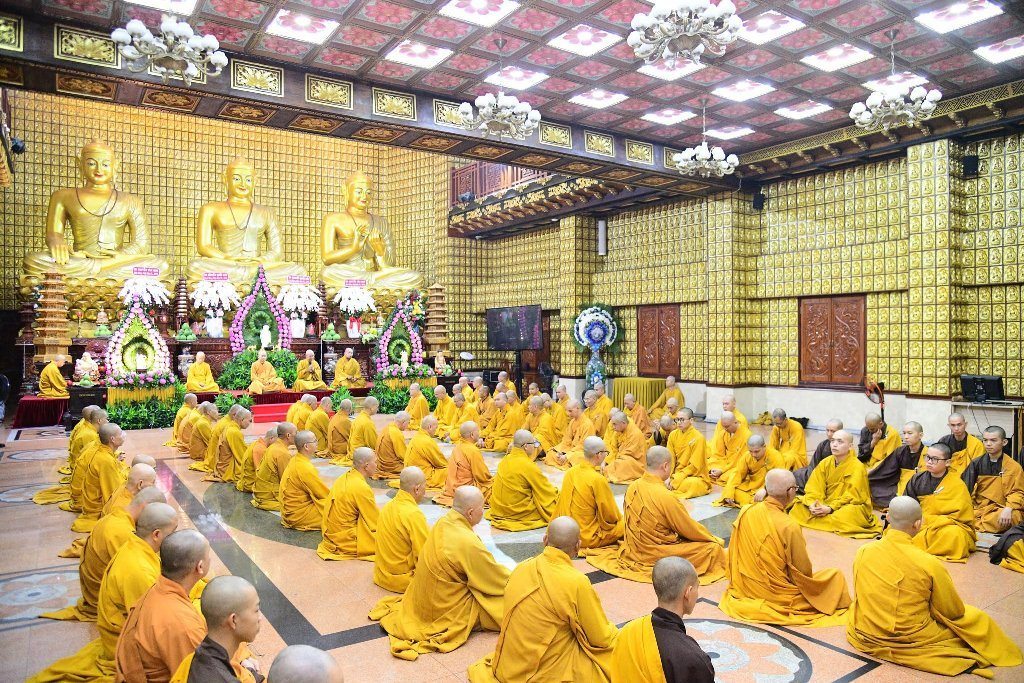 TP.HCM: HƠN 70 HÀNH GIẢ TÁC PHÁP AN CƯ KIẾT HẠ TẠI CHÙA GIÁC NGỘ