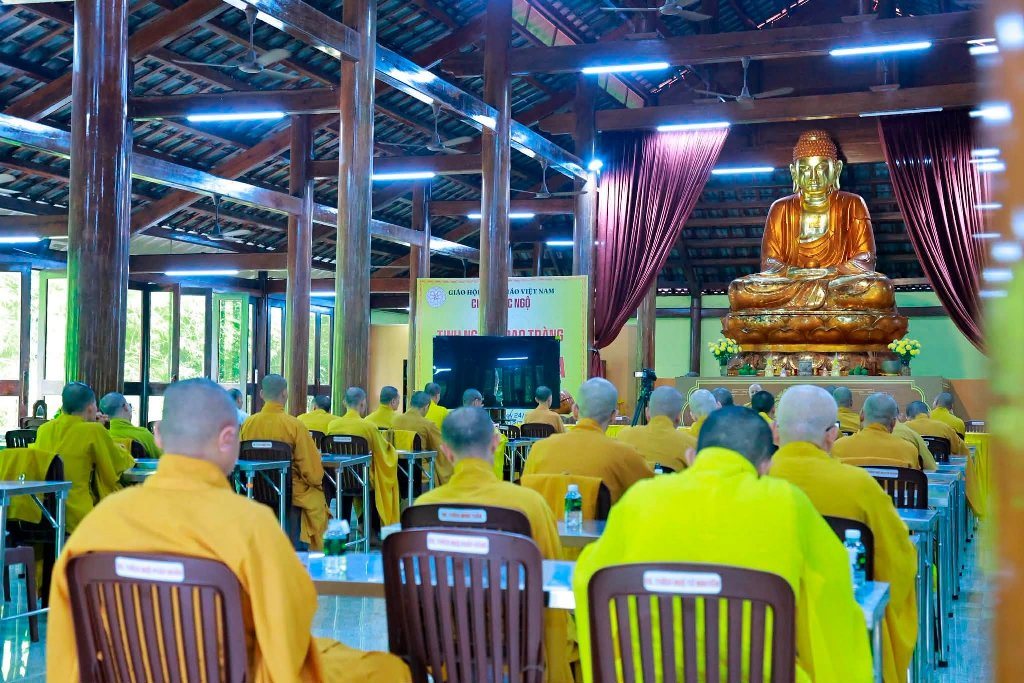 TT.TS. Thích Trí Định Chia Sẻ Pháp Thoại Tại Trường Hạ Chùa Giác Ngộ (xã Đất Đỏ, TP. HCM)