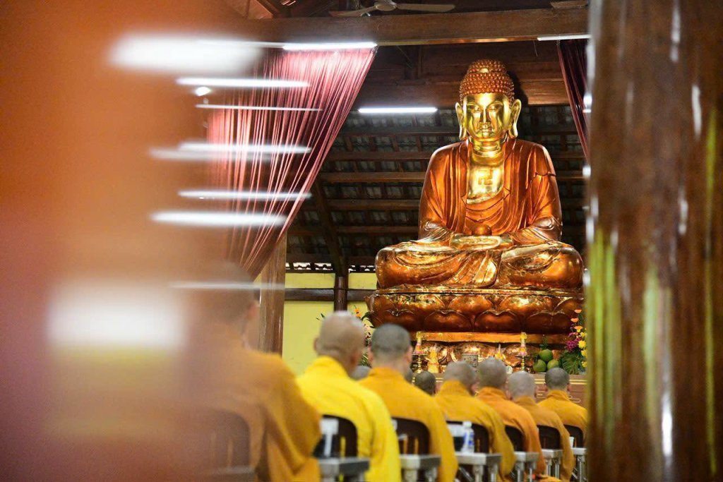 TRANG NGHIÊM LỄ BỐ-TÁT TẠI TRƯỜNG HẠ CHÙA GIÁC NGỘ – XÃ ĐẤT ĐỎ 