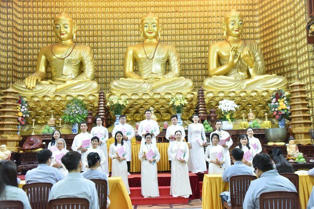 Lễ Quy Y Tam Bảo Tại Chùa Giác Ngộ: Bước Ngoặt Tâm Linh Và Lời Dặn Dò Từ Xa Của Thượng Tọa Thích Nhật Từ