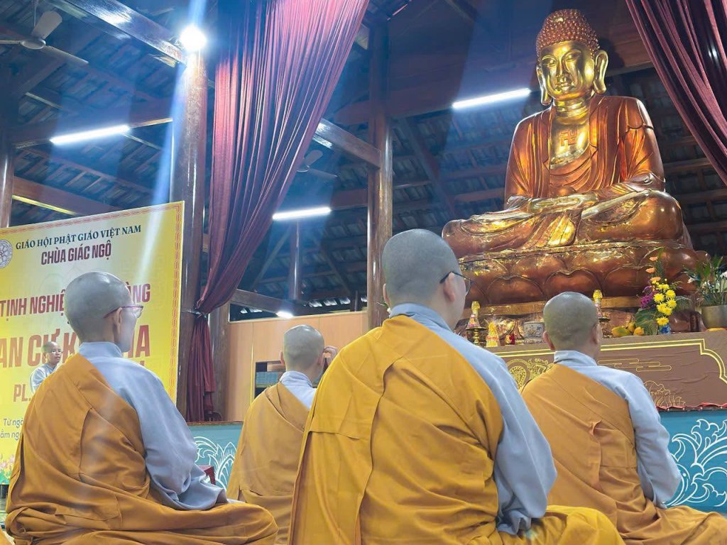 TRANG NGHIÊM LỄ BỐ-TÁT TẠI TRƯỜNG HẠ CHÙA GIÁC NGỘ – XÃ ĐẤT ĐỎ 