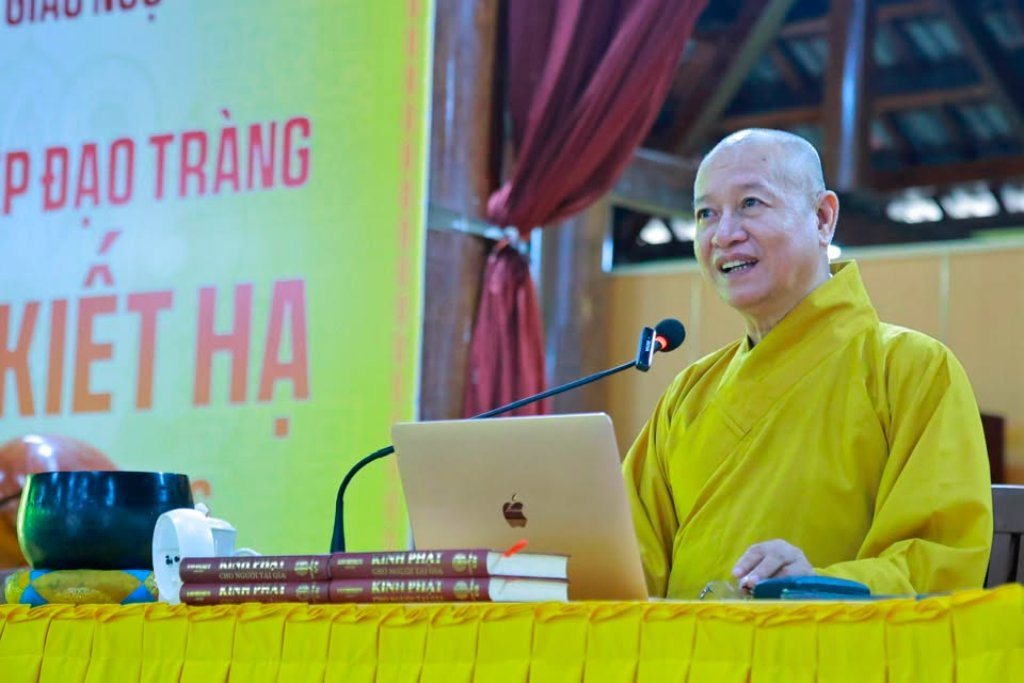TT.TS. Thích Trí Định Chia Sẻ Pháp Thoại Tại Trường Hạ Chùa Giác Ngộ (xã Đất Đỏ, TP. HCM)