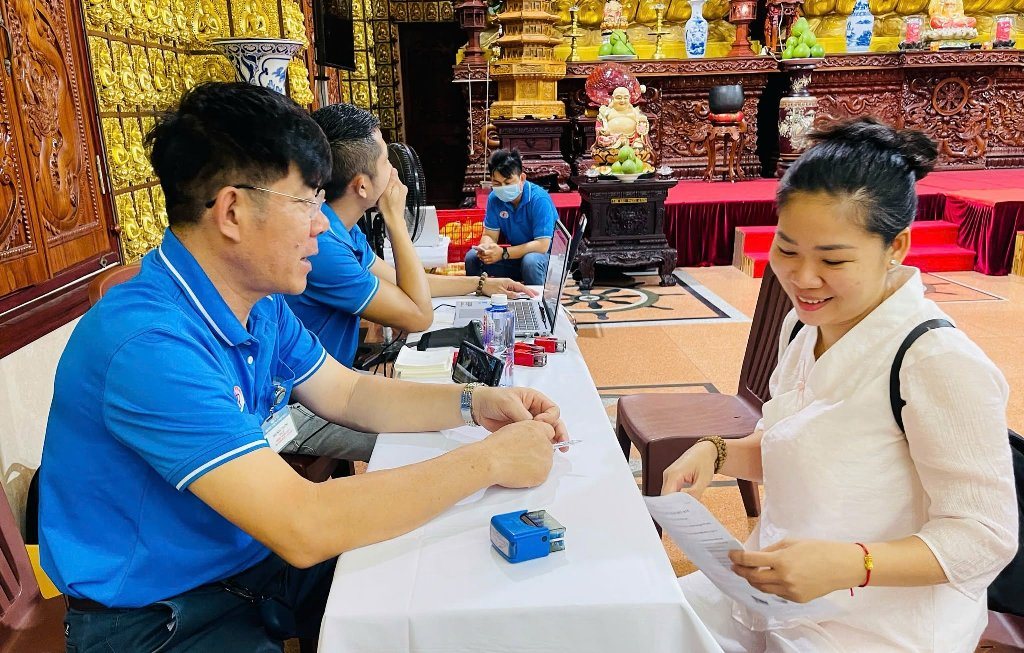 LAN TỎA THÔNG ĐIỆP “MỖI GIỌT MÁU CHO ĐI, MỘT CUỘC ĐỜI Ở LẠI”: CHÙA GIÁC NGỘ TỔ CHỨC KỲ HIẾN MÁU NHÂN ĐẠO LẦN THỨ 134