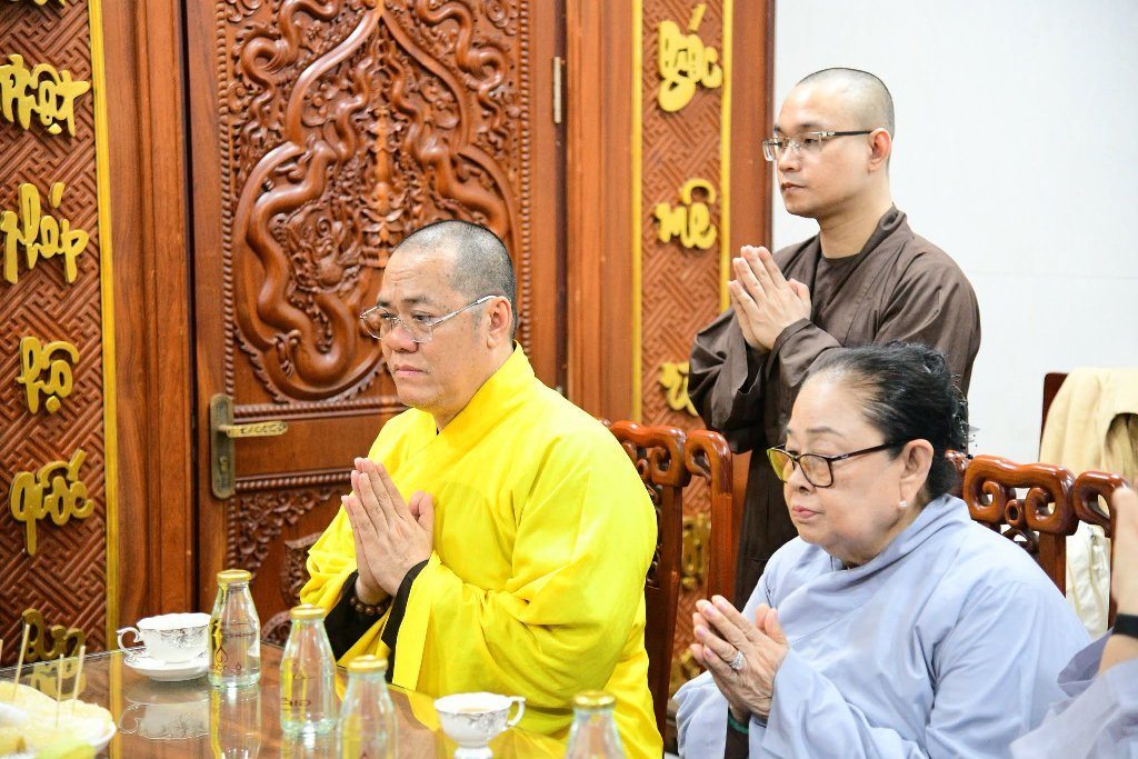HÒA THƯỢNG THÍCH THIỆN HỶ QUANG LÂM THĂM CHÙA GIÁC NGỘ